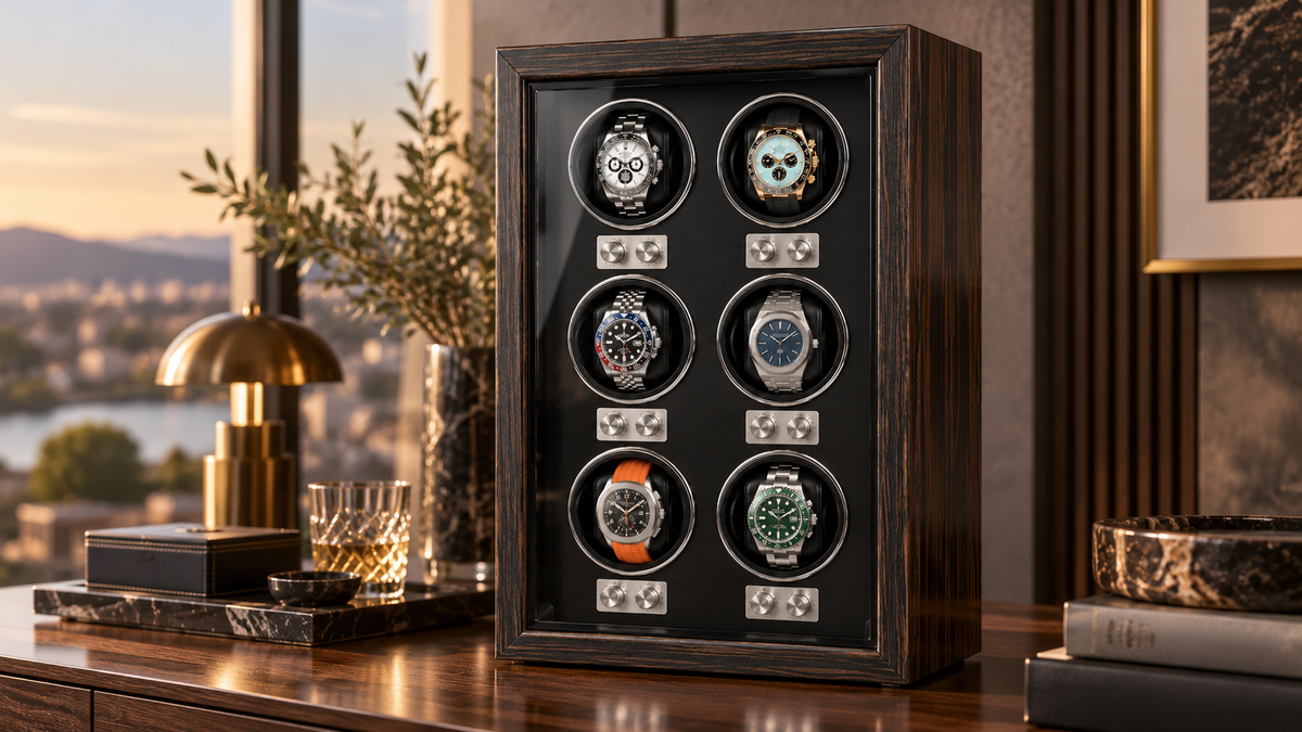 Luxury 6 watch winder for six automatic watches