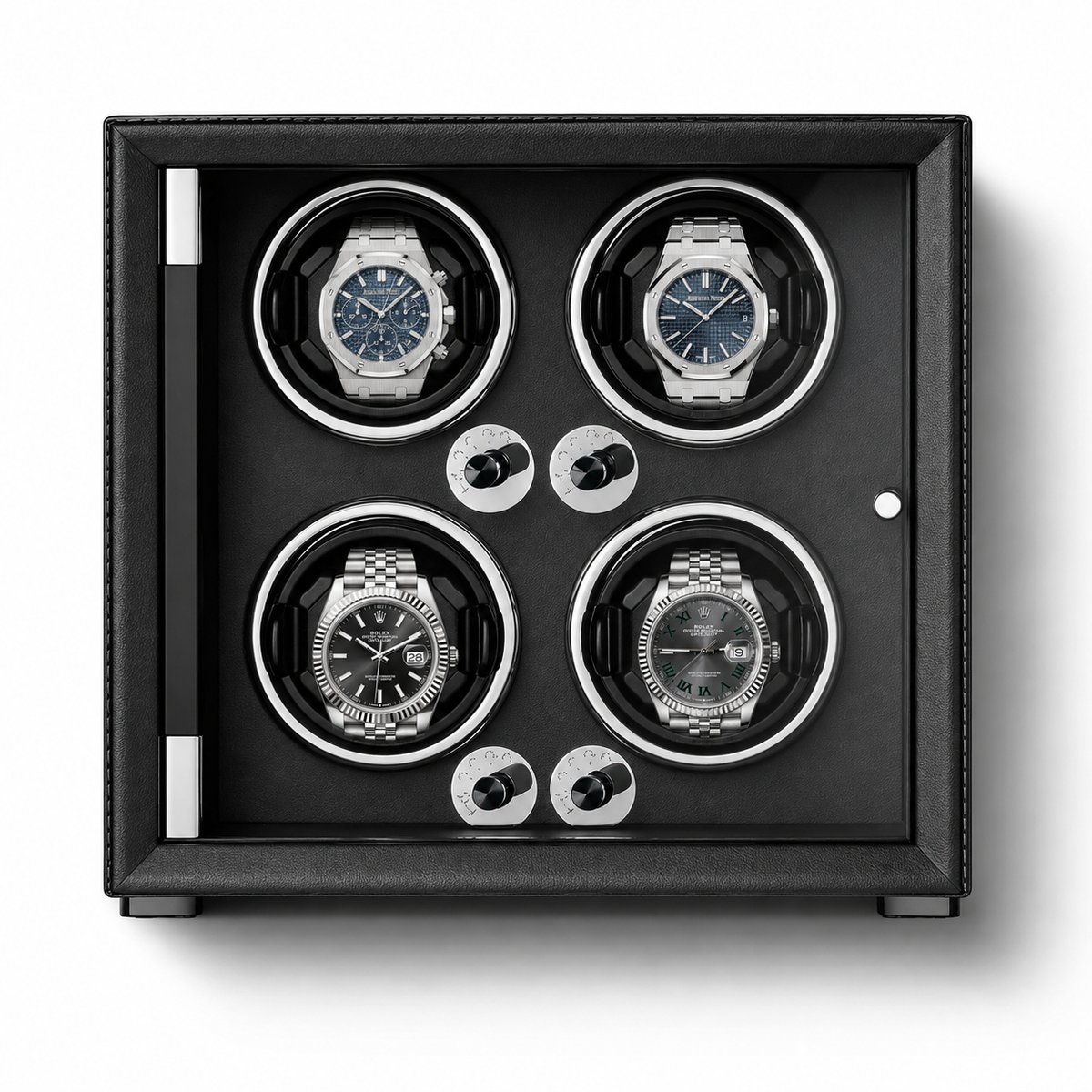 4-Watch Winder β Leather