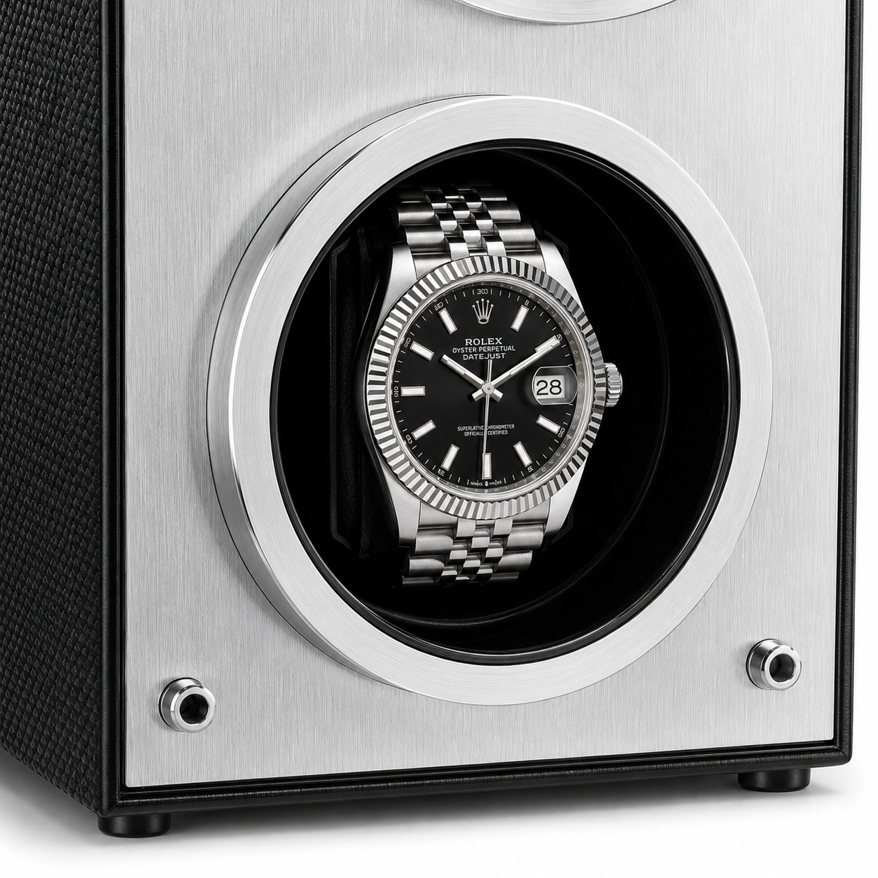 Steel | Two-Watches Winder