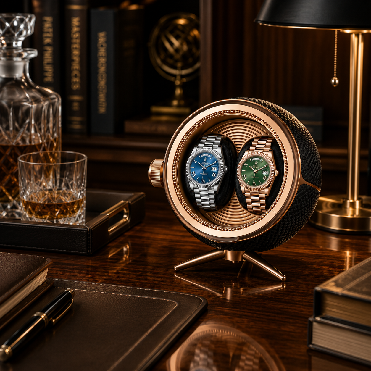 2-Watch Tripod Winder