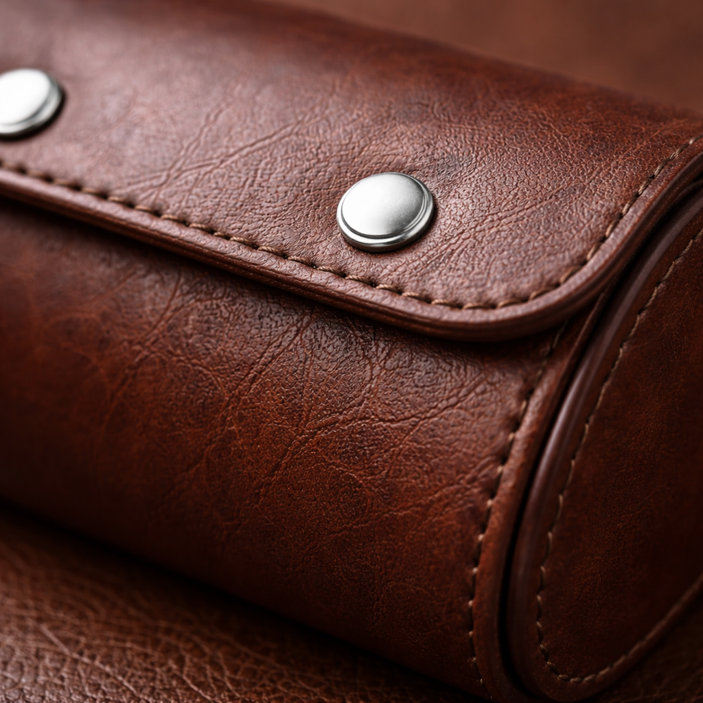 3-Watch Case – London Leather