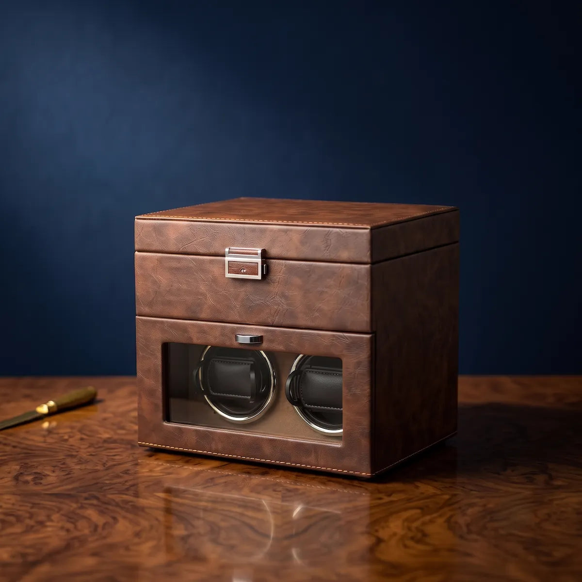 2-Watch Winder | Saddler’s Chest