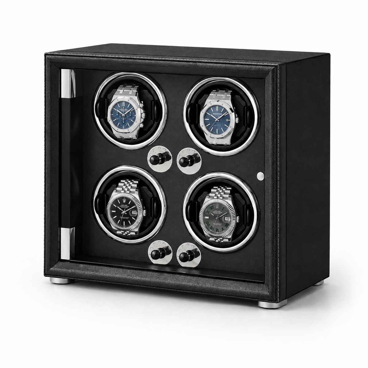 4-Watch Winder – Leather