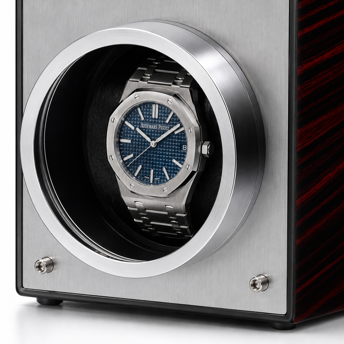 Steel | Two-Watches Winder