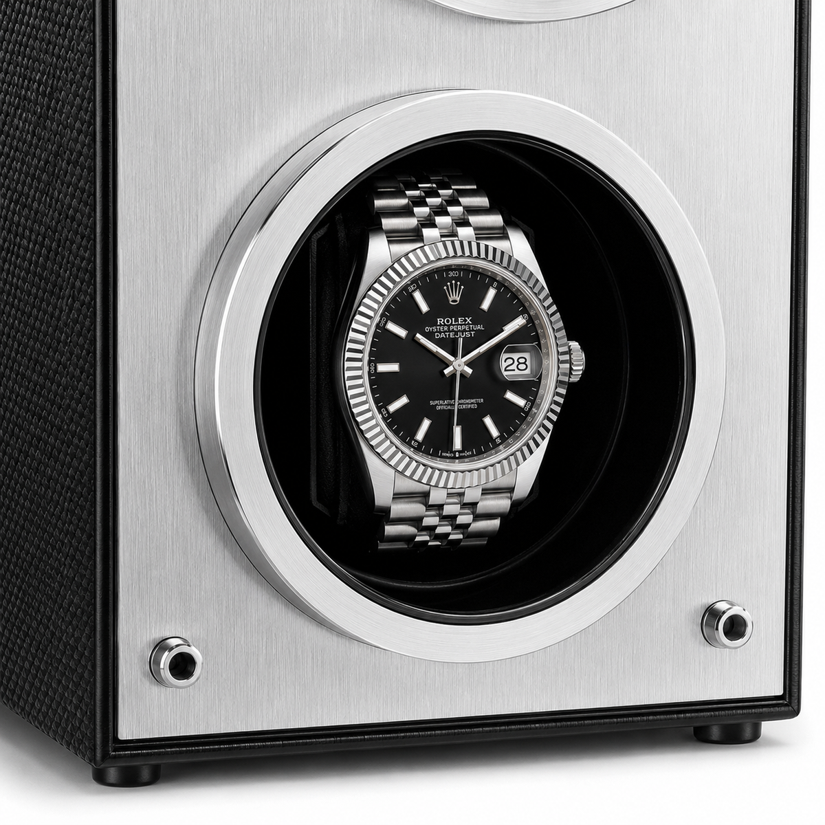 Steel | Two-Watches Winder