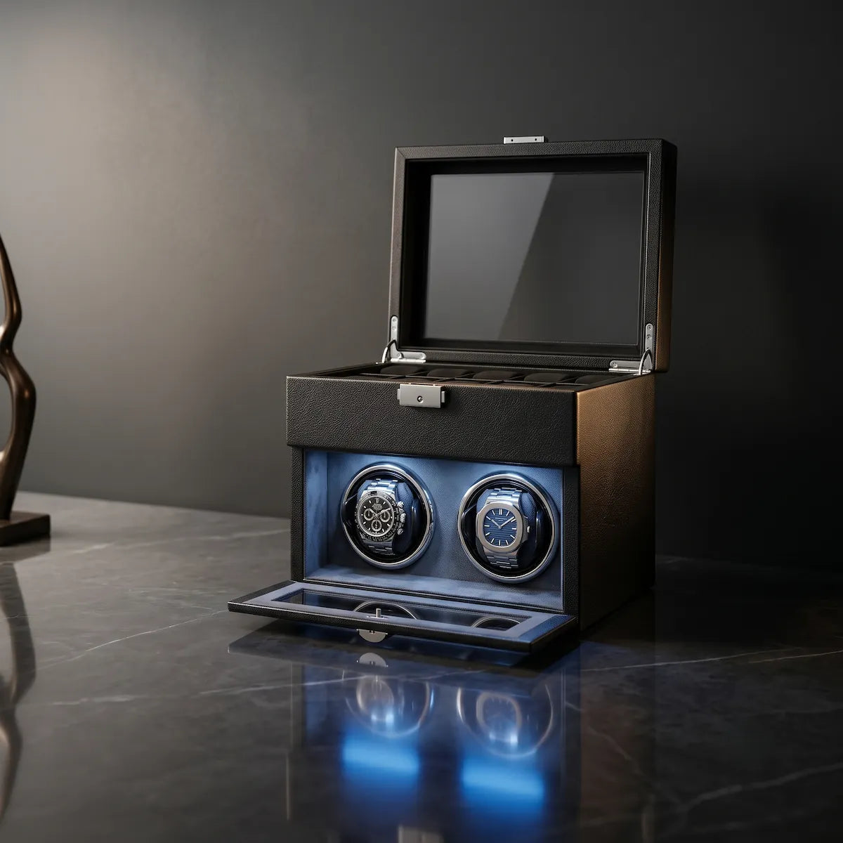 2-Watch Winder | Saddler’s Chest