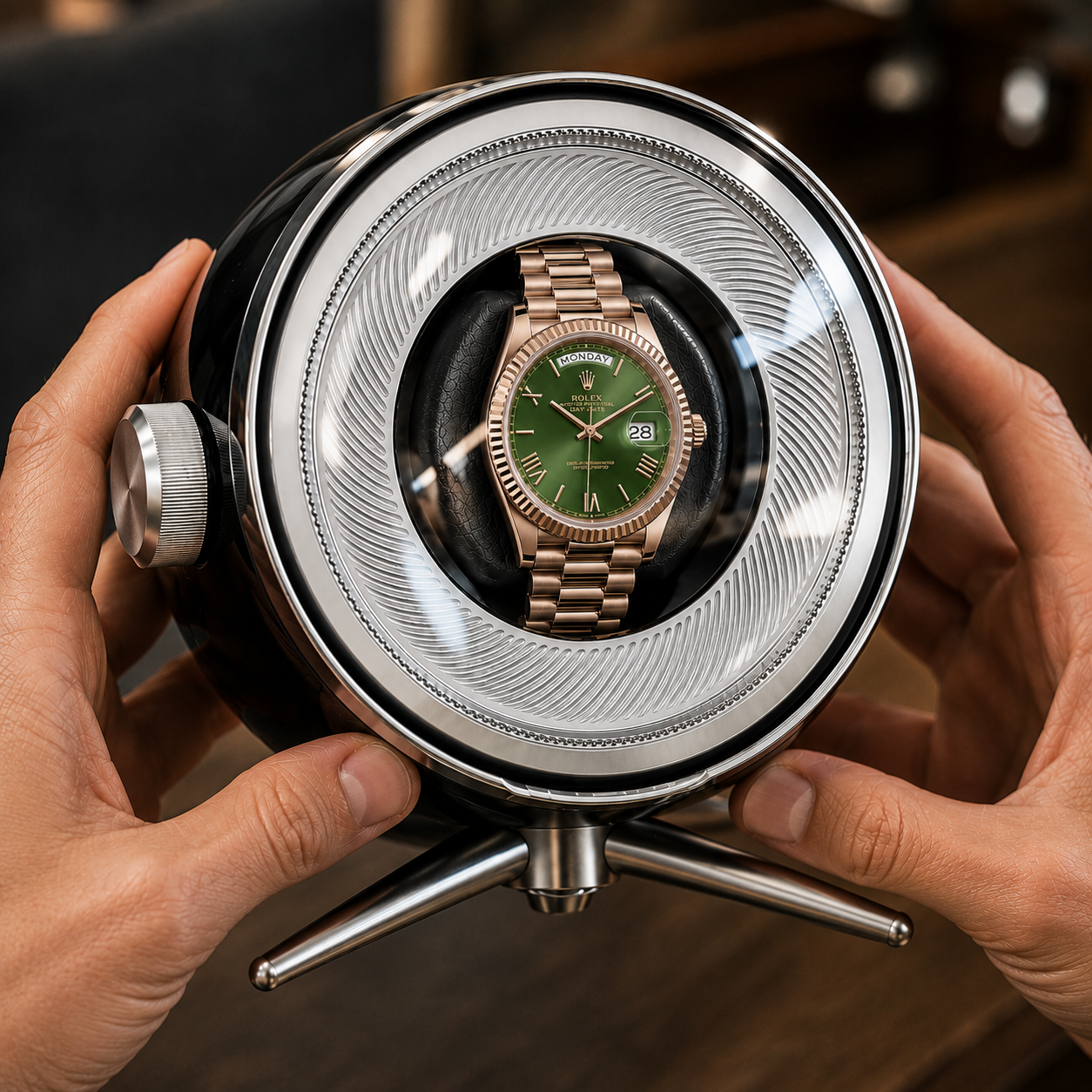 1-Watch Winder | Tripod