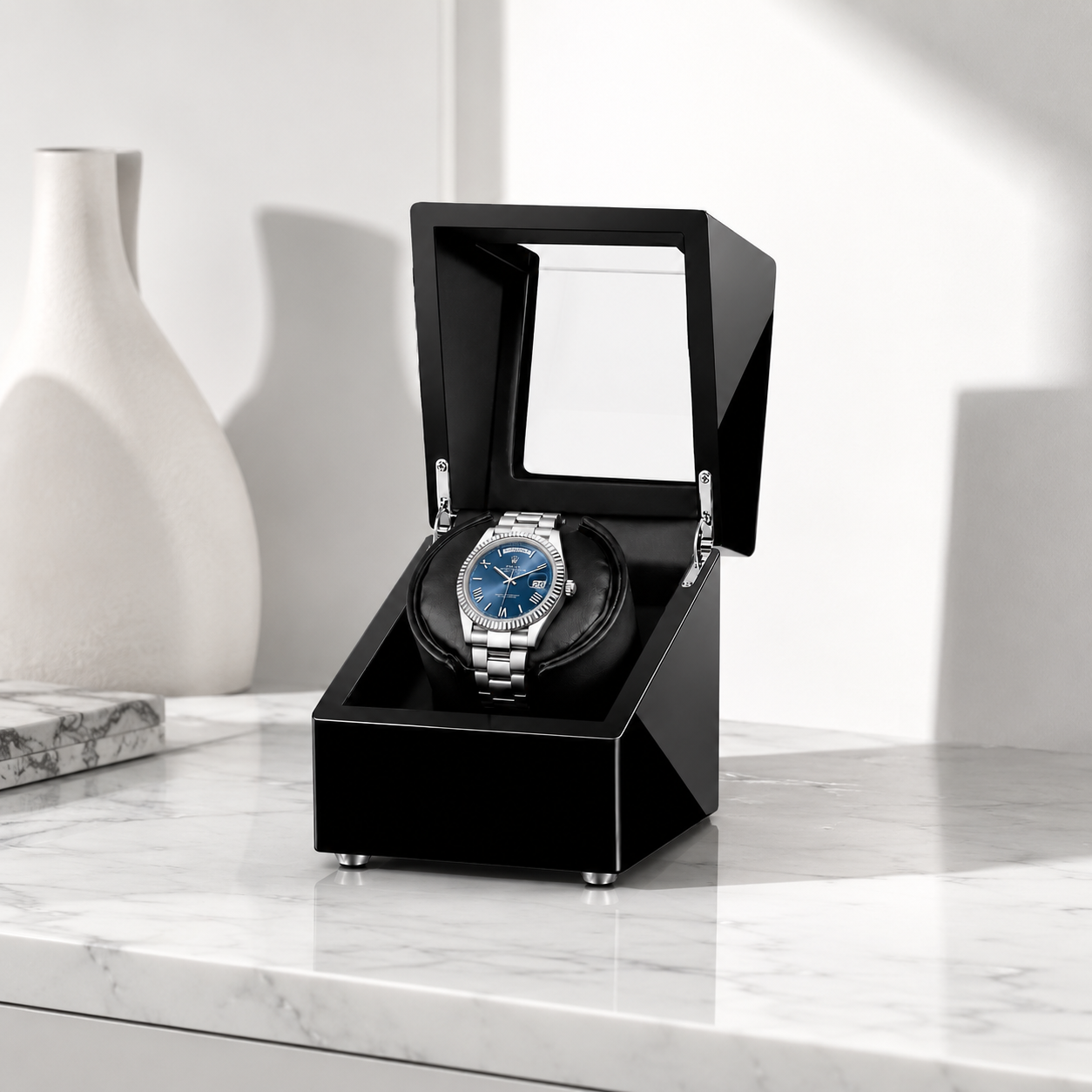 1-Watch Winder | Piano Black