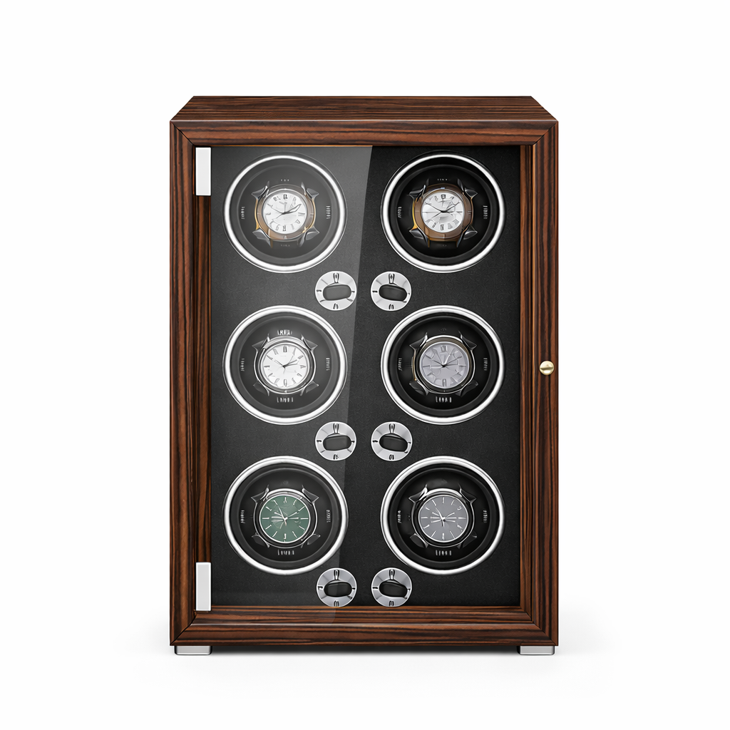 REMONTOIR 6 MONTRES - BOIS / NOIR