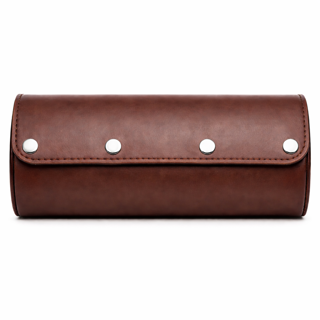 3-Watch Case – London Leather