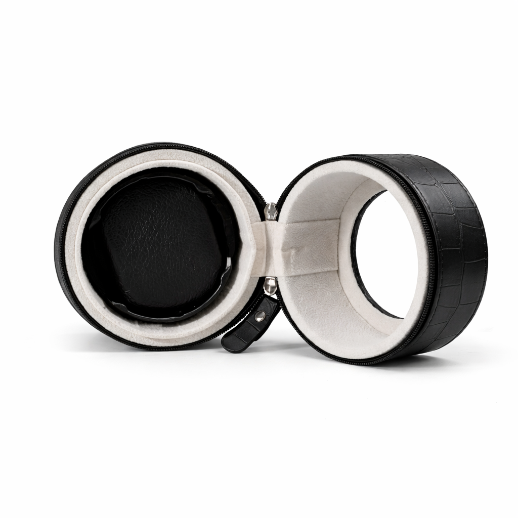 Portable 1-Watch Winder – Leather