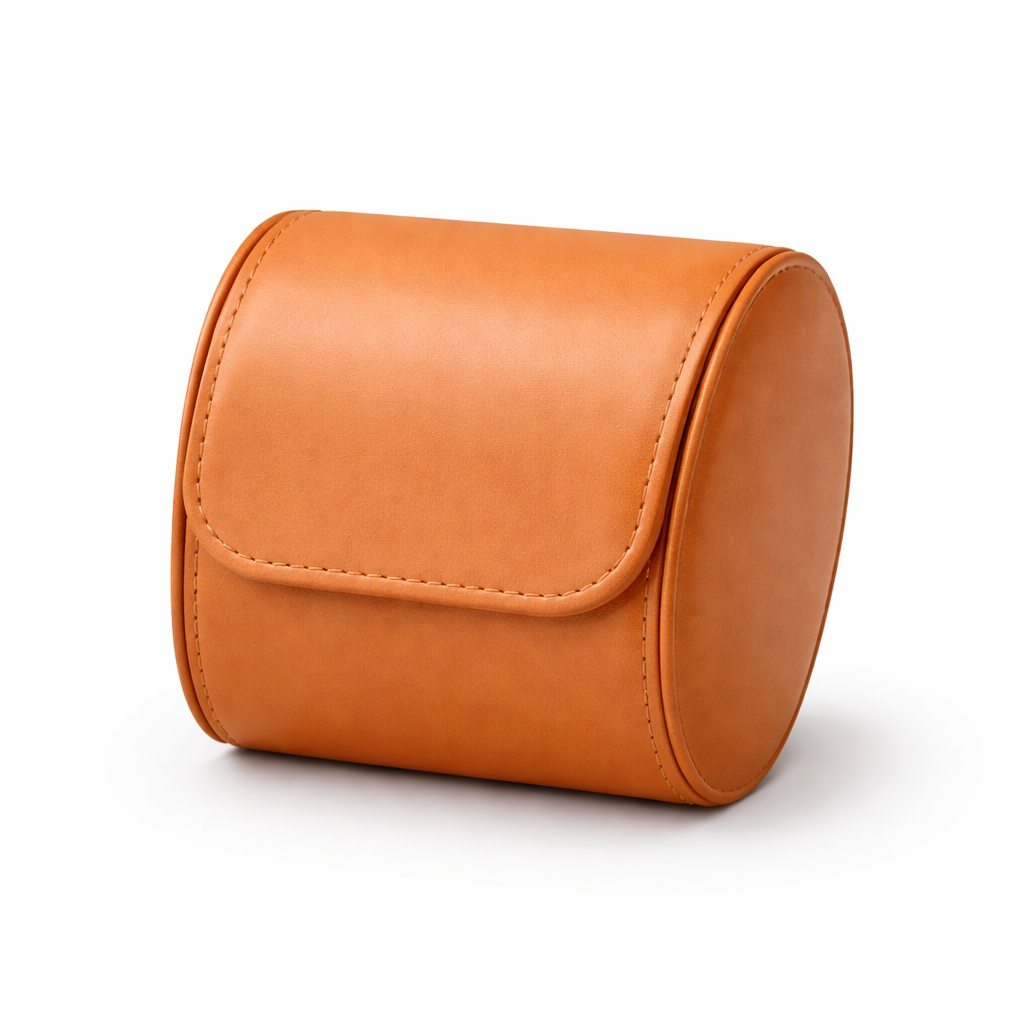 ETUIS DE VOYAGE 1 MONTRE - CUIR BRUN