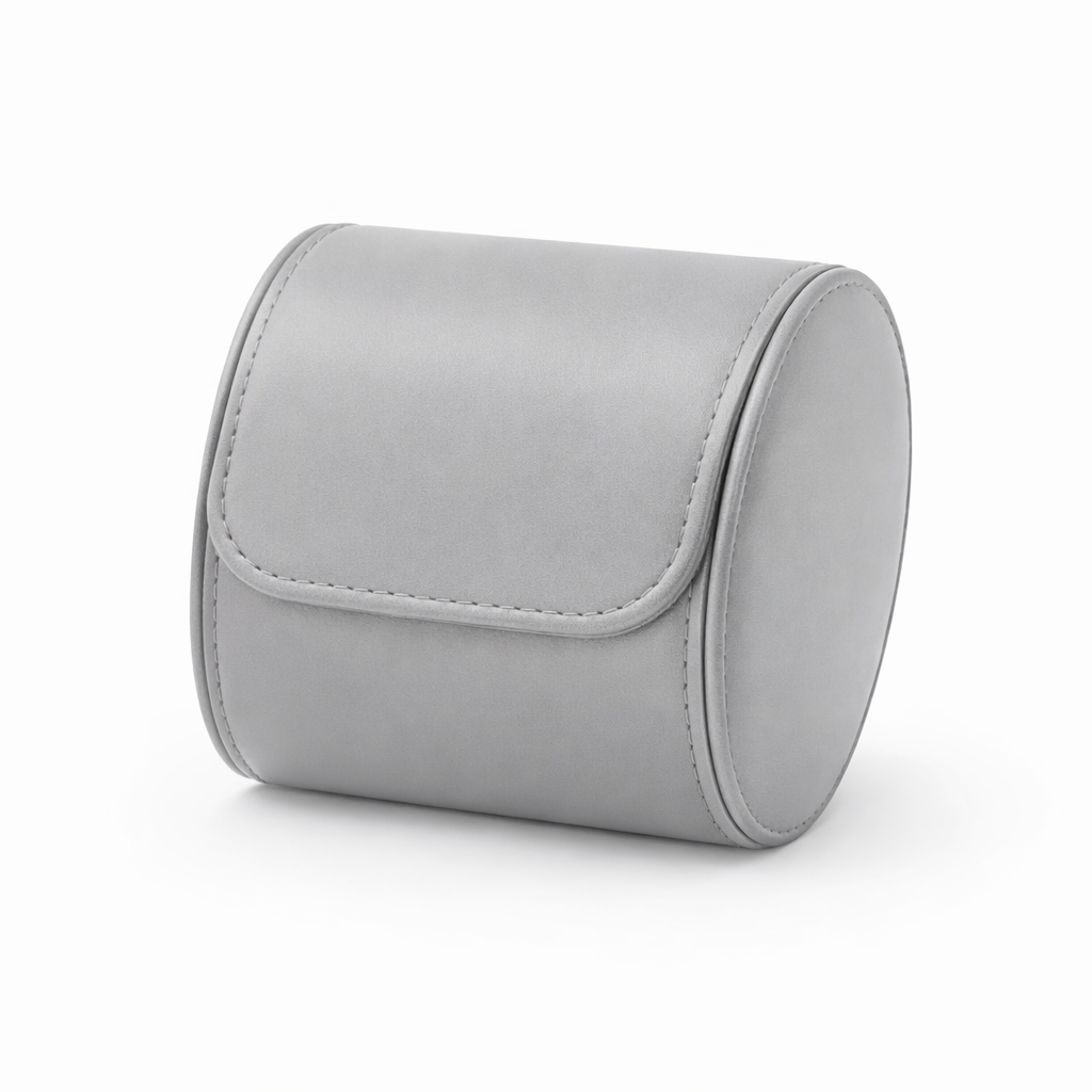ETUIS DE VOYAGE 1 MONTRE - CUIR GRIS