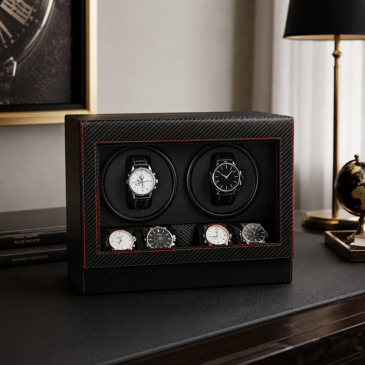 2 Watch Winder – Carbon