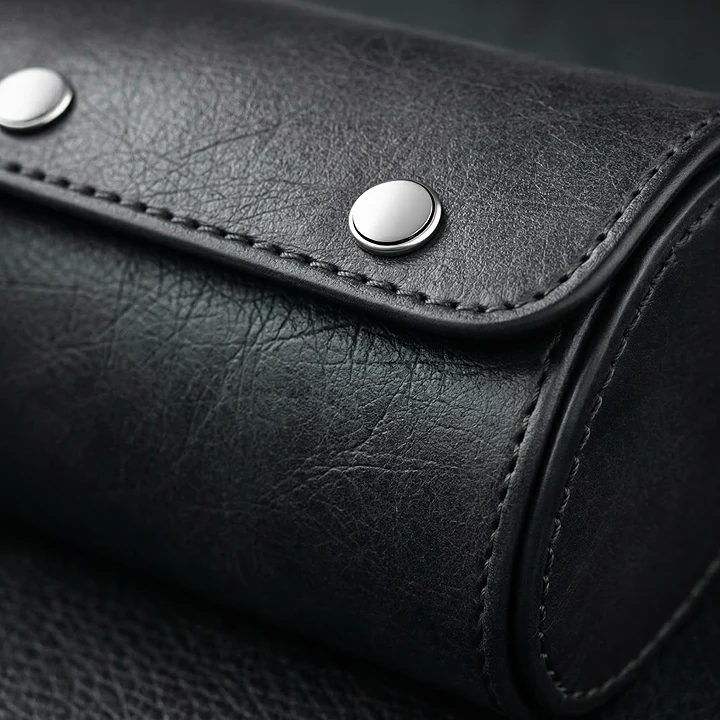 3-Watch Case – London Leather