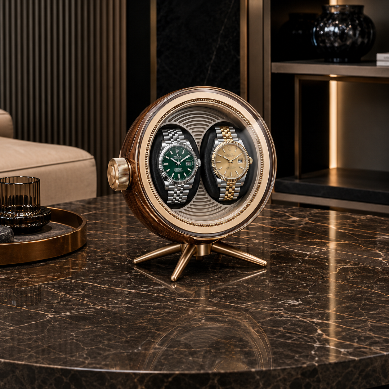 2-Watch Tripod Winder
