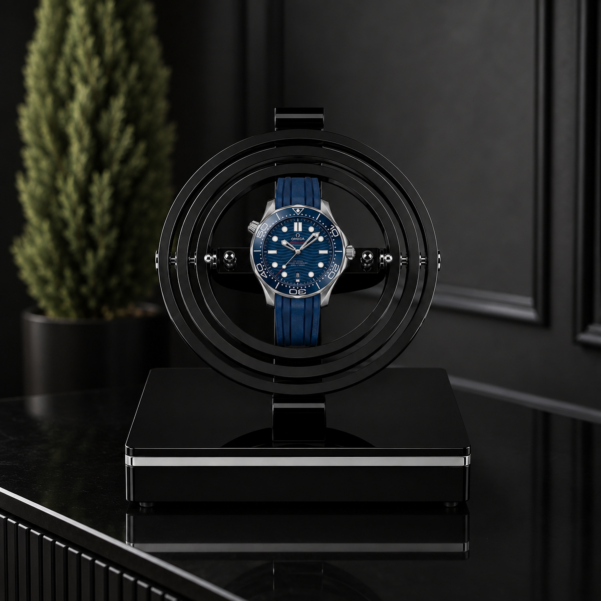 The Saturn | Gyroscopic Watch Winder