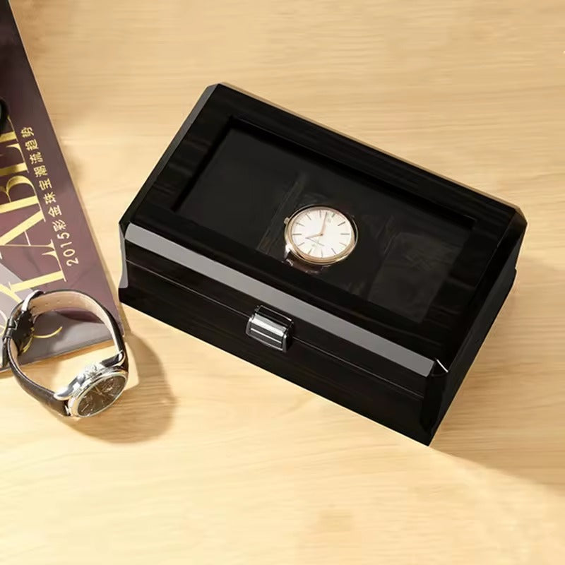 BOITE 3 MONTRES - BOIS PROFOND