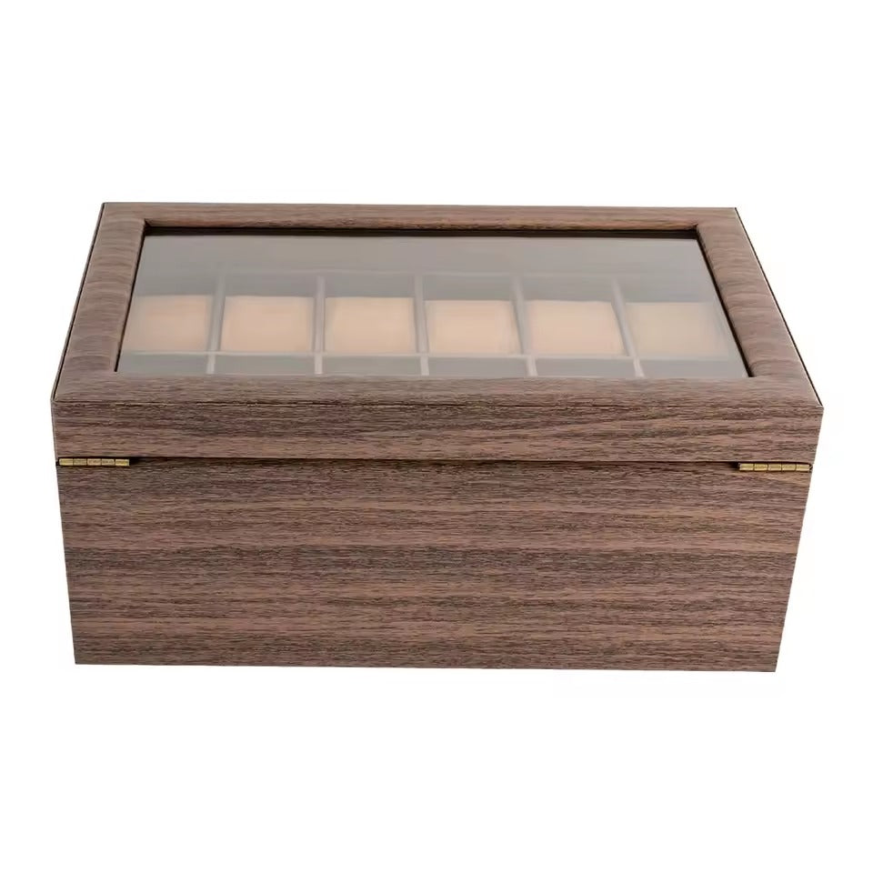 BOITE 24 MONTRES - BOIS CLAIR