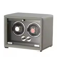 2-Watch Winder – Leather